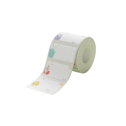 Rund flerfarget 41 x 41 mm