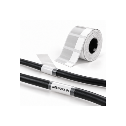 Valkoiset pakastinetiketit -80 °C - 40 x 20 mm (325 kpl)