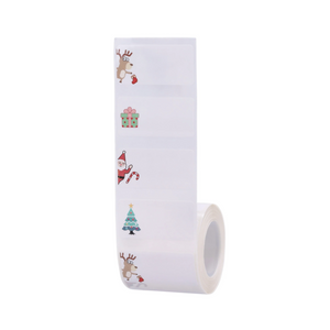 Rund flerfarget 41 x 41 mm